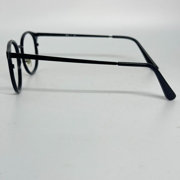 Ray Ban‎ RB6372M 2509 Womens Shiny Black Oval Eyeglasses Frames 50/19~145 H15584 main image 9
